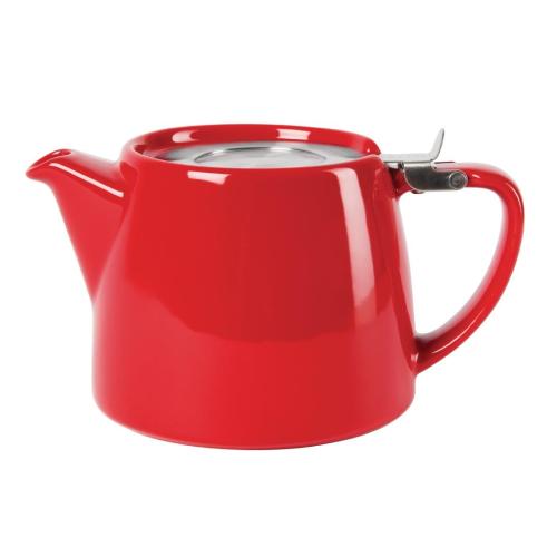 Forlife Stump Teapot Red - 0.5Ltr 18oz