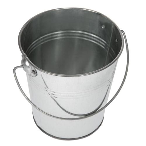 Olympia Round Galvanised Bucket - 130x30mm