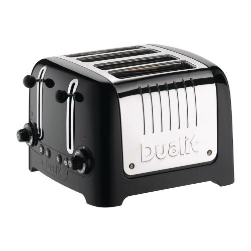 Dualit Lite Toaster 4 Slot Black