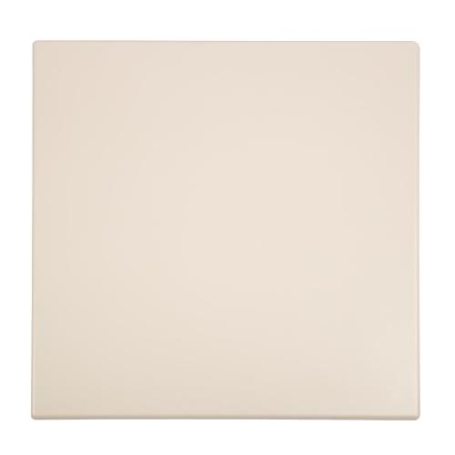 Bolero Square Table Top White - 600mm