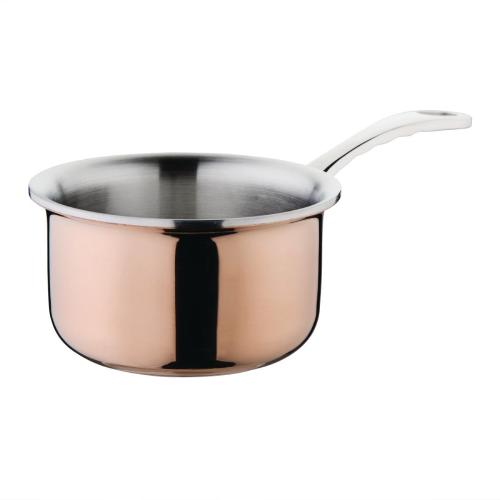 Vogue Mini Saucepan  Copper - 90mm 3 1/2"