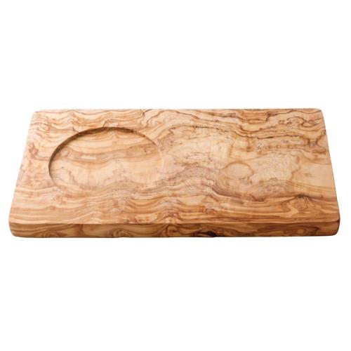 Olive Wood Presentation Board - 350x200mm