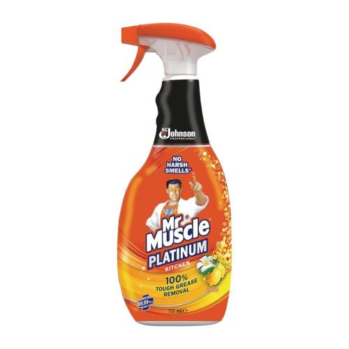 Mr Muscle Kitchen Cleaner Lemon Fresh Trigger - 750ml