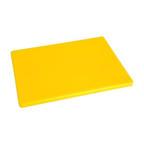 Hygiplas Chopping Board Small Yellow - 229x305x12mm 12x9x1/2"