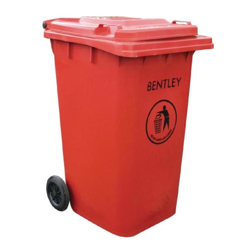 Wheelie Bin Red - 240Ltr (Direct)