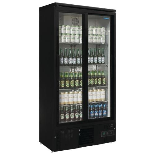 Polar G-Series Upright Back Bar Cooler with Sliding Doors - 490Ltr