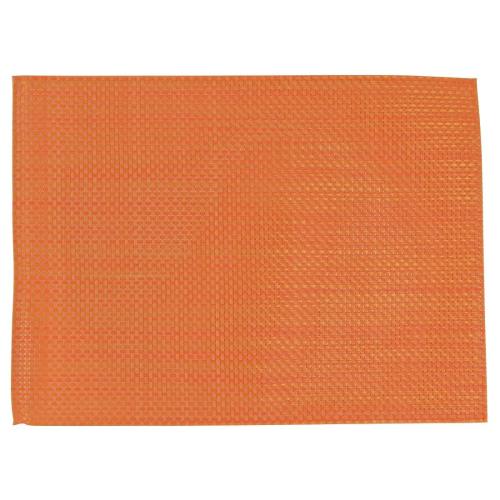 APS PVC Placemat Burnt Orange - 450x330mm 17.75x13" (Pack 6)