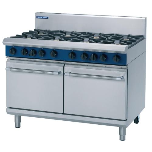 Blue Seal Evolution 8 Burner Double Static Oven Nat Gas - 1200mm (Direct)