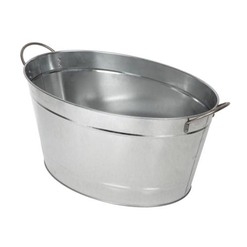 Galvanised Steel Beverage Tub - 490x365x220mm