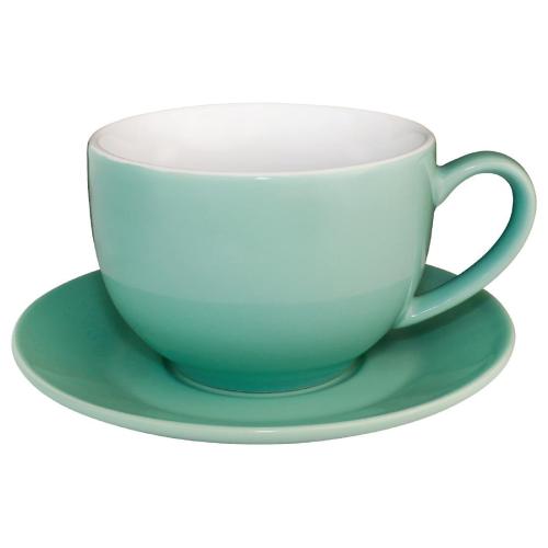 Olympia Cafe Cappuccino Cup Aqua - 340ml 11.5fl oz (Box 12)