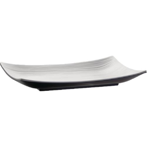 APS Dual Tone Curved Platter Rectangular - 290x180x40mm (B2B)