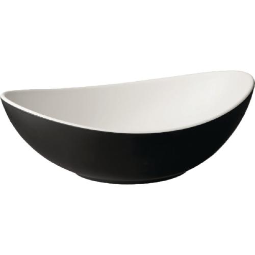 APS Dual Tone Curved Bowl - 240x175x75mm 800ml (B2B)