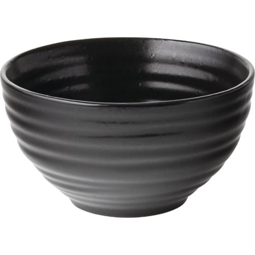 Tribeca Ebony Rice Bowl - 24cl 8 1/2oz (Box 6) (B2B)