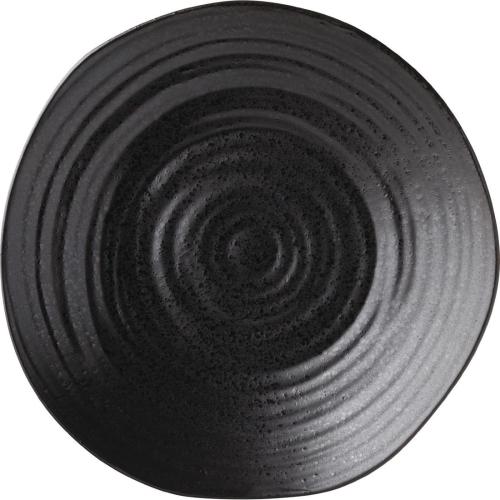 Tribeca Ebony Plate - 210mm 8 1/4" (Box 6) (B2B)