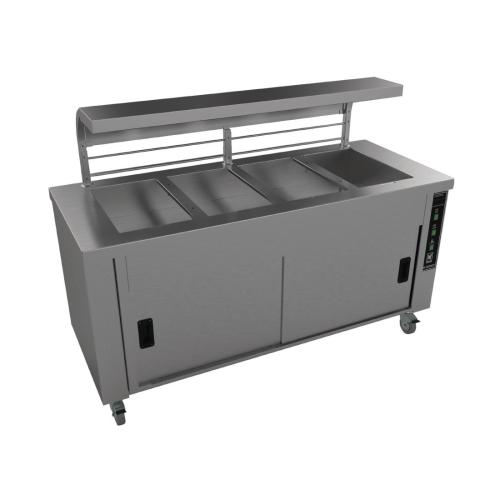 Falcon Chieftain 4 Well Heated Servery Counter (Direct)