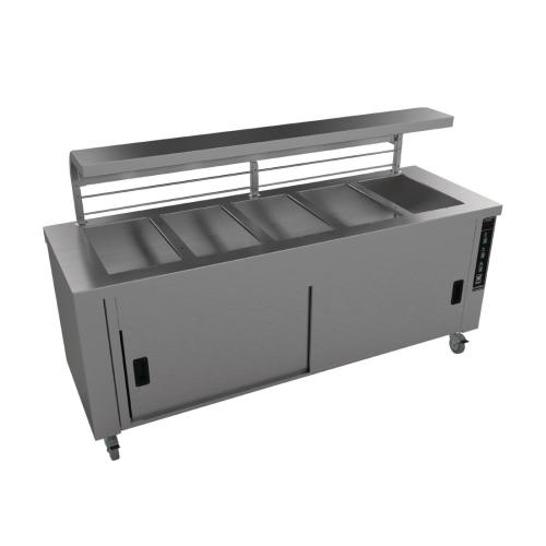 Falcon Chieftain 5 Well Heated Servery Counter (Direct)