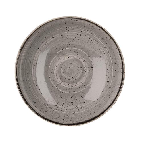 Stonecast Evolve Coupe Bowl Peppercorn Grey 248mm 9 3/4" (Box 12)(Direct)