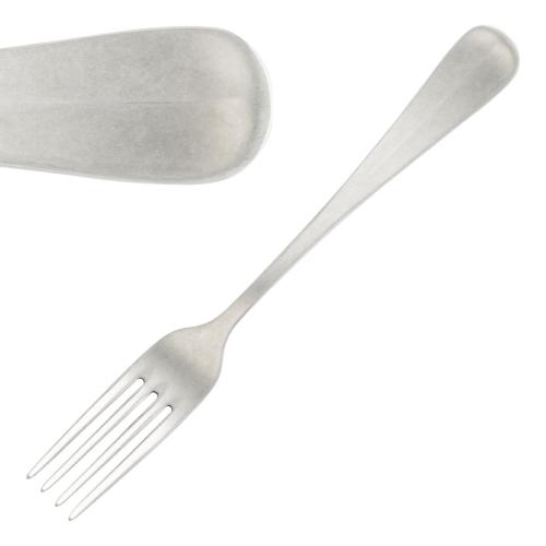 Pintinox Baguette Stonewashed Dessert Fork (Box 12) (B2B)