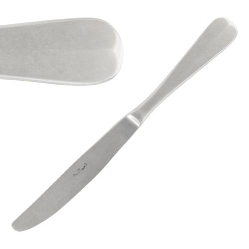 Pintinox Baguette Stonewashed Dessert Knife (Box 12) (B2B)