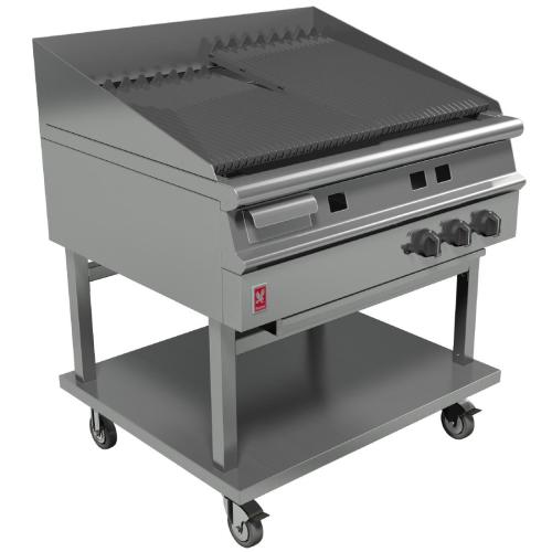 Falcon Dominator Plus 900mm Wide Chargrill on Mobile Stand NAT (Direct)