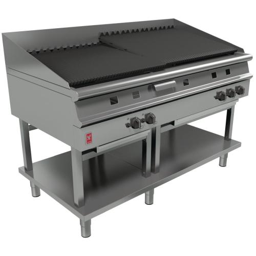 Falcon Dominator Plus 1500mm Wide Chargrill on Fixed Stand NAT (Direct)