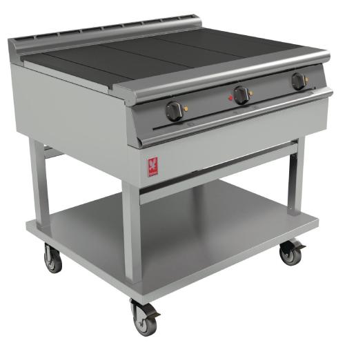 Falcon Dominator Plus 3 Hotplate Electric Boiling Table (Castors) (Direct)