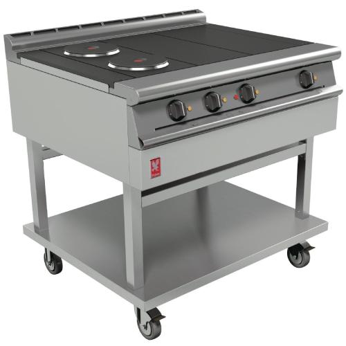 Falcon Dominator Plus 4 Hotplate Electric Boiling Table (Castors) (Direct)