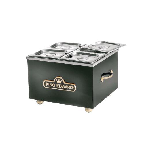 King Edward Small Bain Marie Black (Direct)