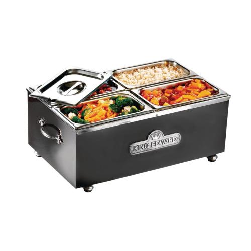 King Edward Large Bain Marie Black (Direct)