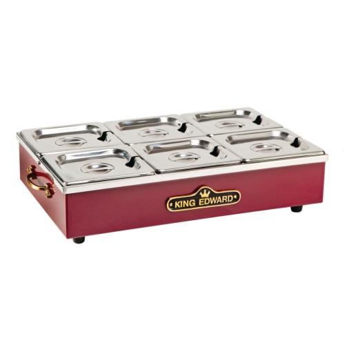 King Edward Large Cold Server Claret (Direct)