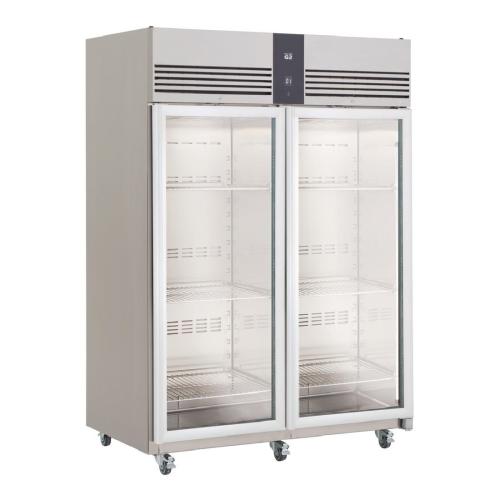 Foster EcoPro G3 2 Glass Door 1350L Cab Fridge R290 (StSt Ext/Int) (Direct)