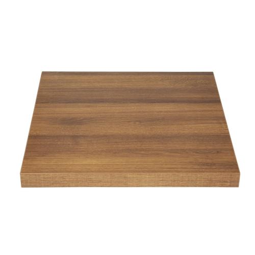 Bolero Table Top Square Rustic Oak - 48x600mm