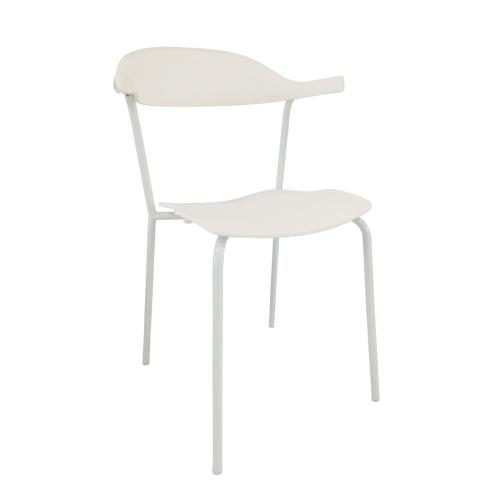 Bolero PP Wishbone Chair (White) (Pack 4)