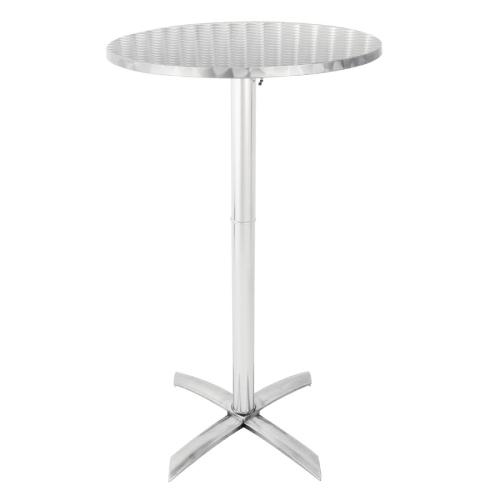 Bolero Flip Top Poseur Table St/St - 600mm