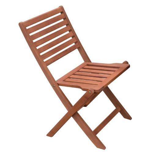 Bolero Wooden Folding Side Chair (Pack 2) (Direct)