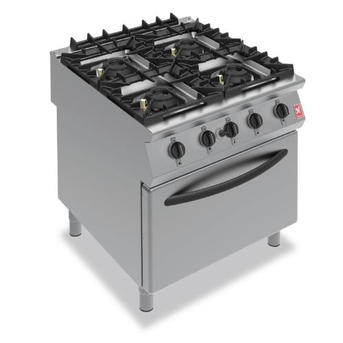 Falcon F900 4 Burner Oven Range on Feet Natural Gas (Direct)