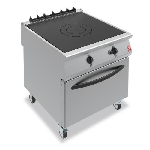 Falcon F900 Solid Top Oven Range On Castors Natural Gas (Direct)