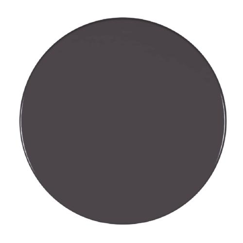 Werzalit Table Top Round Dark Grey 420 - 600mm (B2B)