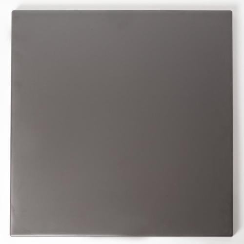 Werzalit Table Top Square Dark Grey 420 - 700mm (B2B)