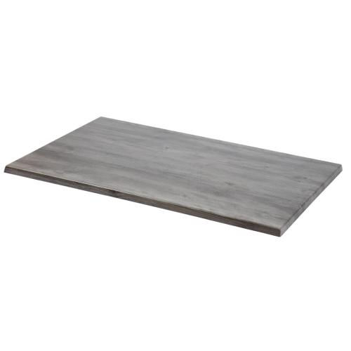 Werzalit Rectangular Table Top Ponderosa Grey (179) - 1100x700mm