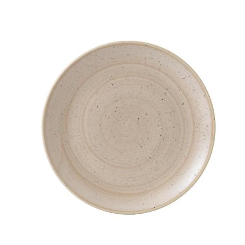 Stonecast Nutmeg Cream Evolve Coupe Plate 288mm 11 1/4" (Box 12)(Direct)