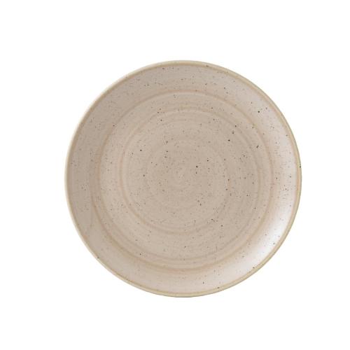 Churchill�Stonecast Nutmeg Cream Evolve Coupe Plate - 10 1/4" (Box 12) (Direct)