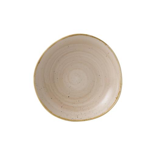 Churchill Stonecast Nutmeg Cream Round Trace Bowl - 9 7/8" (Box 12) (Direct)