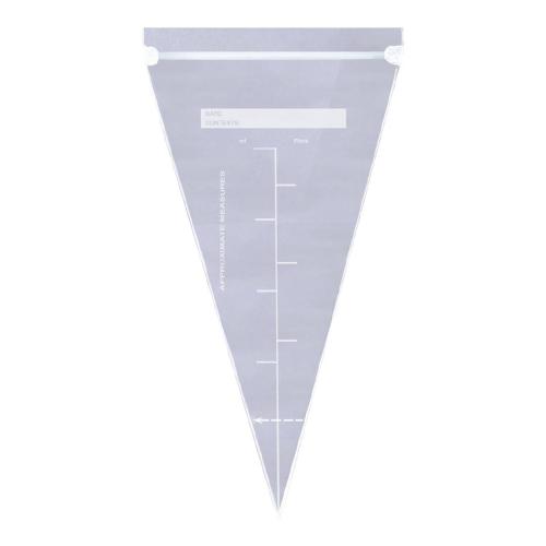 Schneider Disposable Pastry Bag with Zipper locking - 320x150mm (Pack 50)