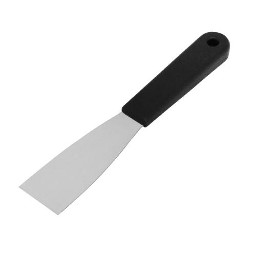 Schneider Stainless Steel Spatula 40mm with Black PP handle