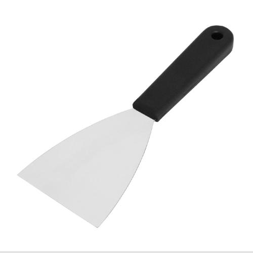 Schneider Stainless Steel Spatula 80mm with Black PP handle