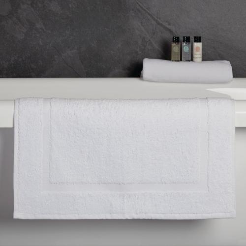 Essentials Capri Towels White - Bath Mat - 50x76cm