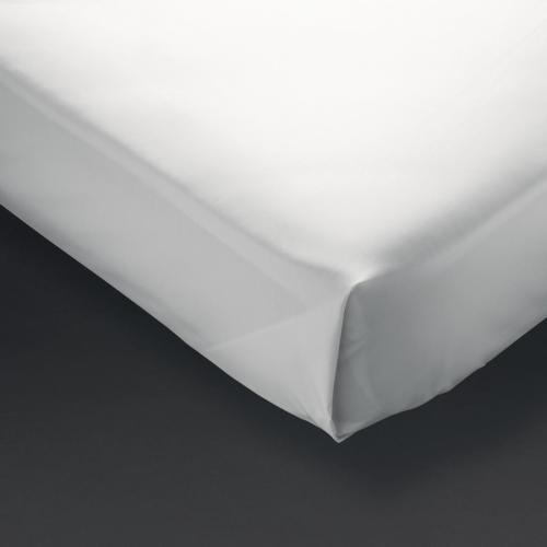 Comfort Cairo Flat Sheet White - Double 230x275cm