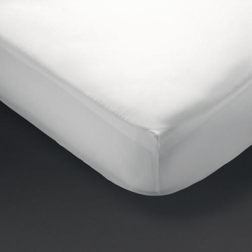 Comfort Percale Fitted Sheet White - Double - 137x190cm