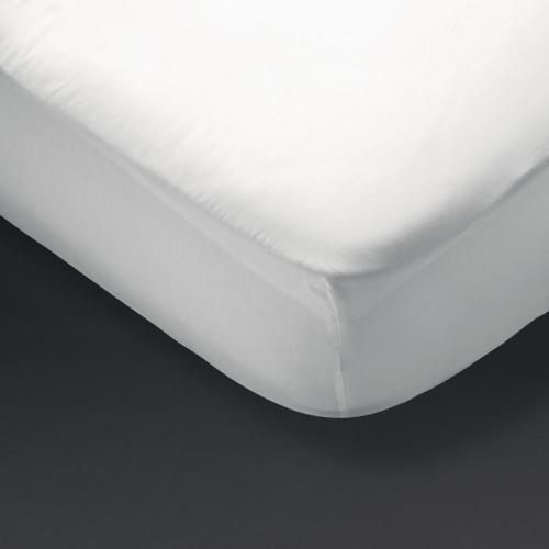 Essentials Spectrum Fitted Sheet White - Single 90x190cm